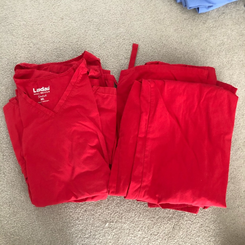 Red Scrubs